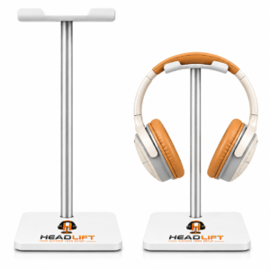 HeadLIFT Aluminum Headphone Stand - Desk Holder
